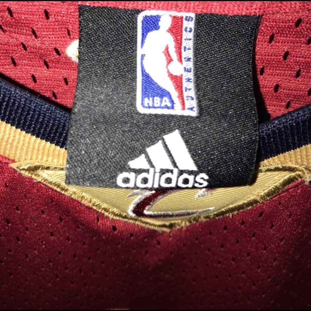 Cleveland Cavaliers Jersey Adidas LeBron James 23 Ohio NEW XL - Picture 3 of 6